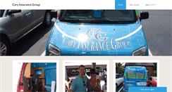 Desktop Screenshot of caryinsurancegroup.com